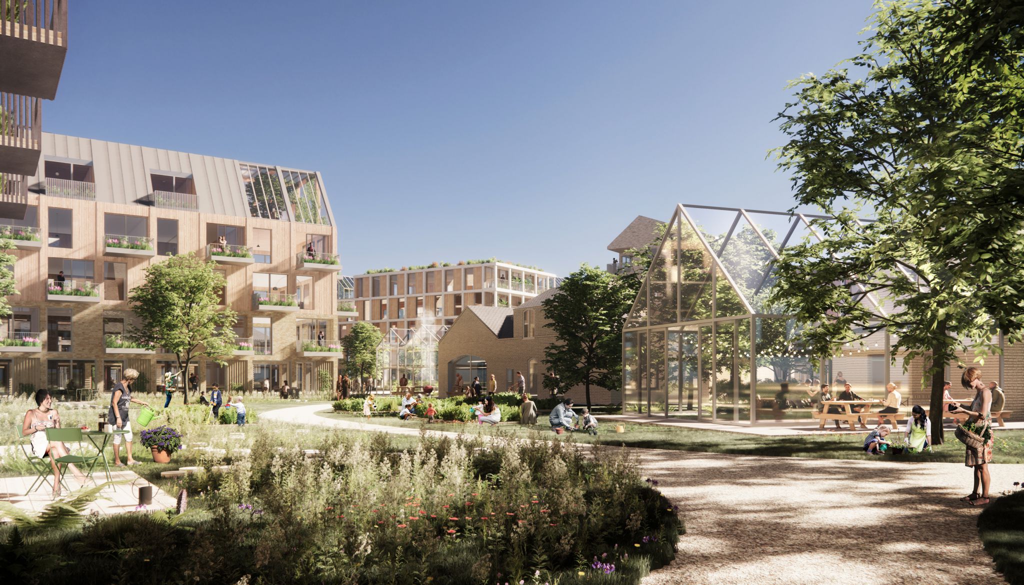 Vridsløselille - transforming the old prison into a new green community ...